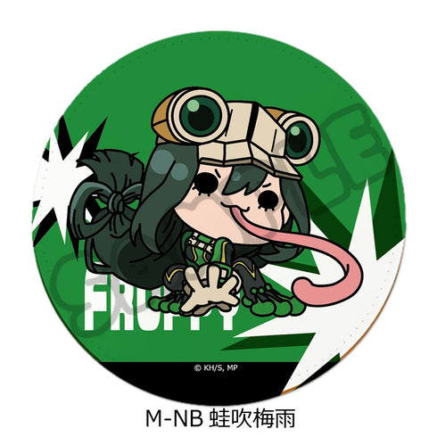 『僕のヒーローアカデミア』みんなmochocho化大作戦! 第4弾 レザーコースター M-NB 蛙吹梅雨